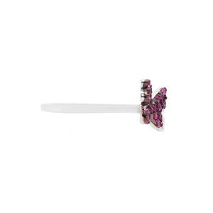 Pink Sapphire Butterfly Ring
